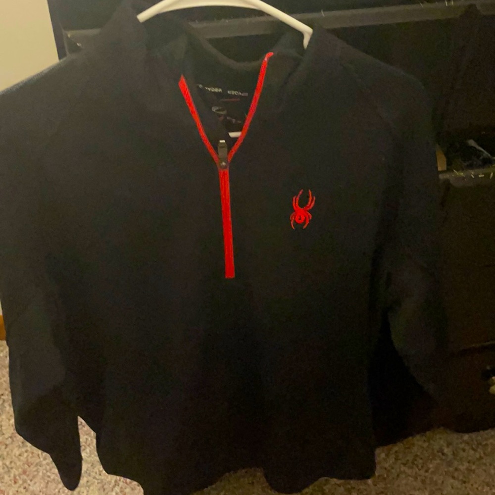 Spyder 3/4 zip up pullover